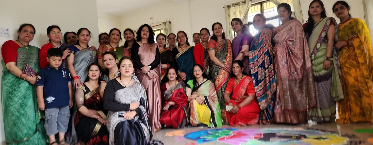 चम्पावत: अंतर्राष्ट्रीय योग दिवस की काउंटडाउन श्रृंखला में रंगोली प्रतियोगिता का आयोजन, महिलाओं ने बनाई शानदार रंगोली