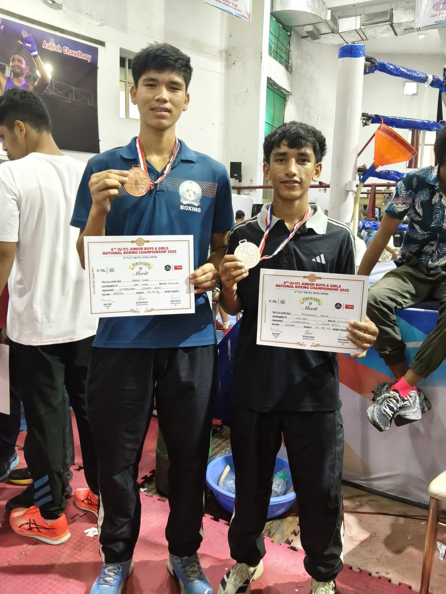 टनकपुर के मुक्केबाजों ने हरियाणा में लहराया परचम, राष्ट्रीय प्रतियोगिता में दिलाए दो पदक