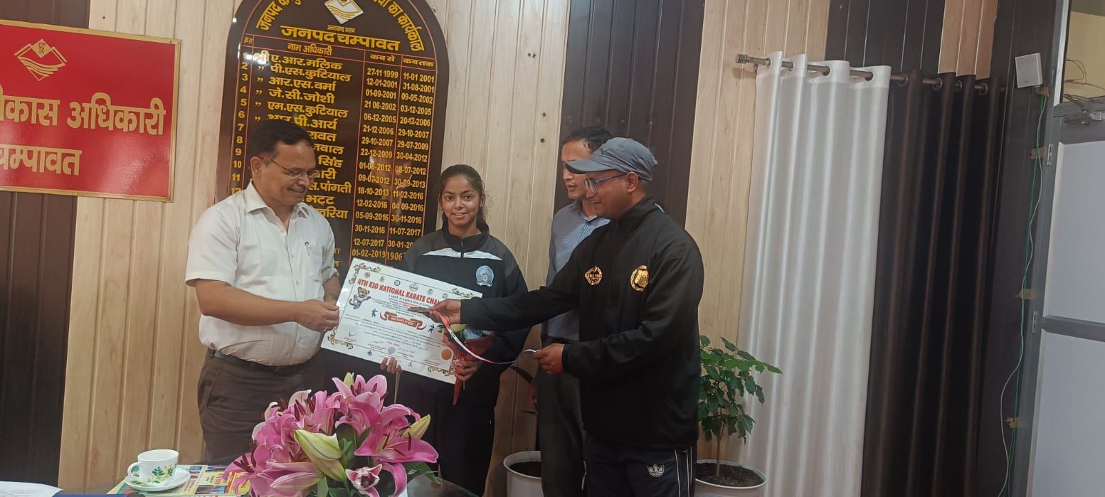 लोहाघाट की 15 वर्षीय अनामिका बिष्ट कोलंबो में होने वाले अंतरराष्ट्रीय कराटे प्रतियोगिता में करेंगी भारत का प्रतिनिधित्व।