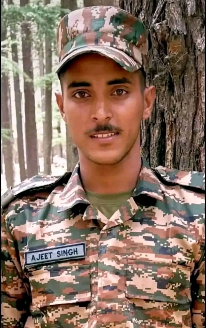 दुखद: उत्तराखंड आपदा में भारतीय सेना का जवान शहीद, धराली-हर्षिल आपदा में शौर्य का प्रतीक बने अग्निवीर अजीत सिंह राजपूत