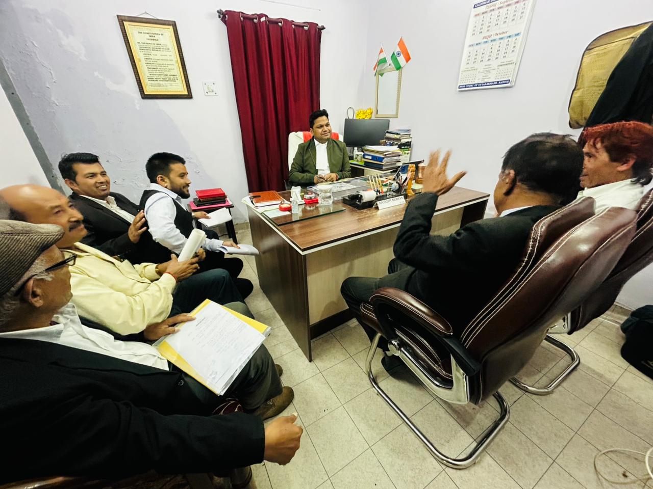 राष्ट्रीय लोक अदालत-13 सितम्बर 2025 को सफल बनाने हेतु प्री बैठक आयोजित