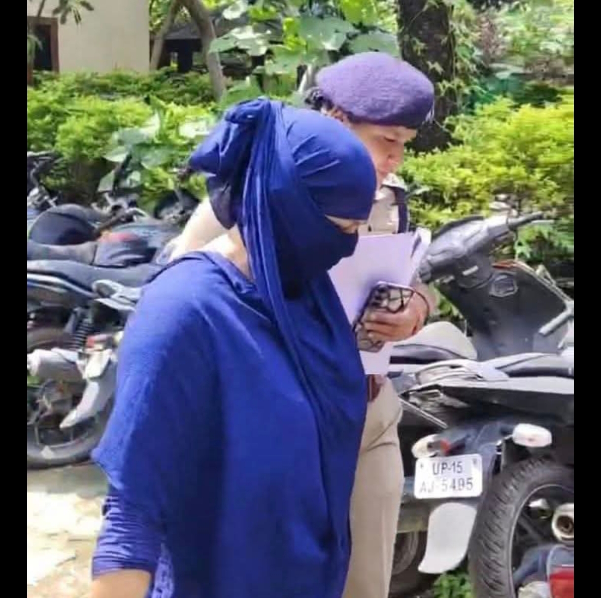 पेपर बाहर पहुंचाने का सूत्रधार खालिद गिरफ्तार, बहन न्यायिक हिरासत में