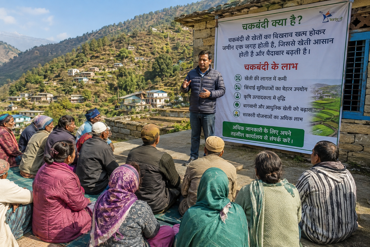 चकबंदी लागू, लेकिन चम्पावत के किसानों तक लाभों की जानकारी पहुंचाना बड़ी चुनौती।