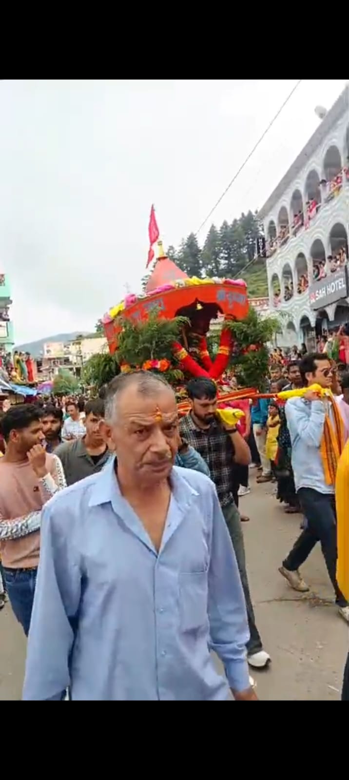 गंगोलीहाट में तीन दिवसीय जन्माष्टमी महोत्सव का भव्य आगाज, कृष्ण की झांकी ने मोहा मन।