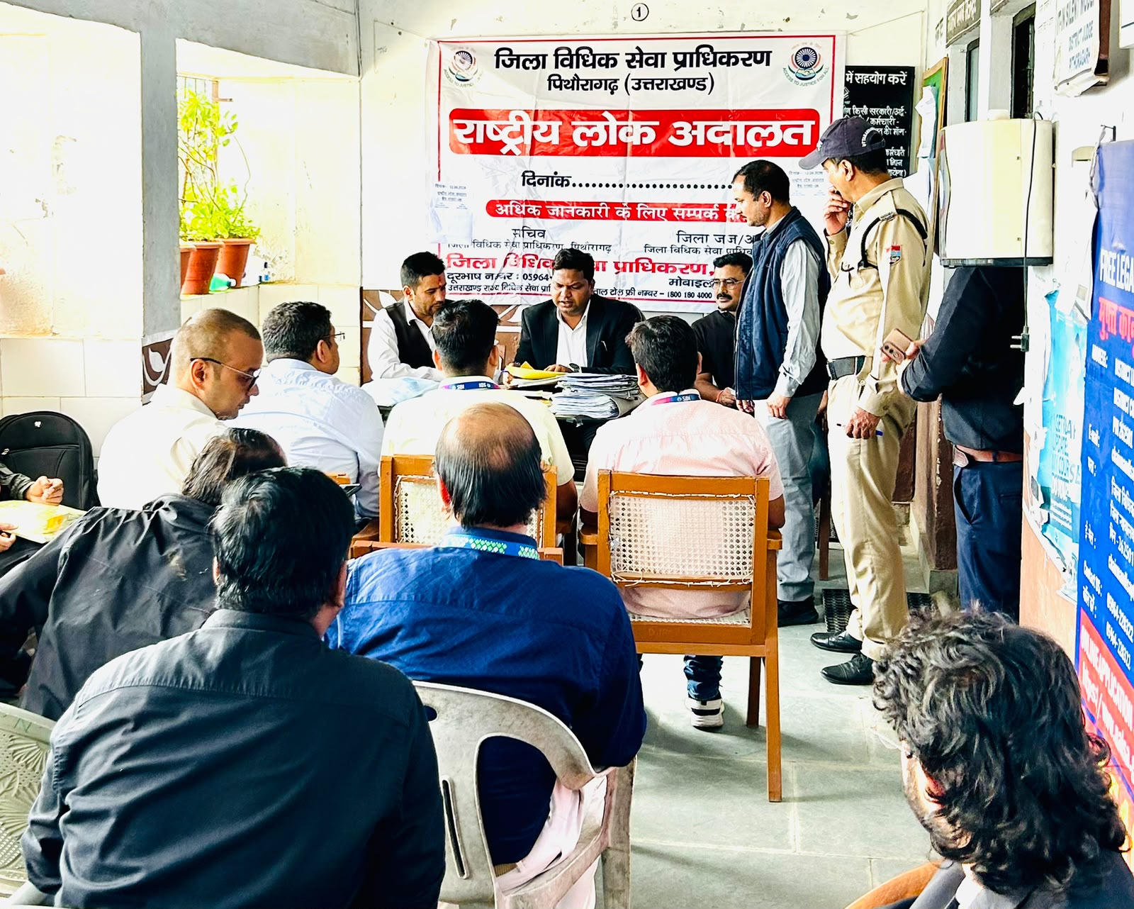 राष्ट्रीय लोक अदालत: गंगोलीहाट में बेंच संख्या-6 ने 49 मामलों का किया निस्तारण, 15.51 लाख की हुई वसूली।