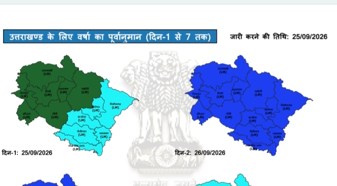 मौसम विभाग के रेड अलर्ट के चलते चम्पावत में 26 सितम्बर को विद्यालयों एवं आंगनबाड़ी केंद्रों में अवकाश।