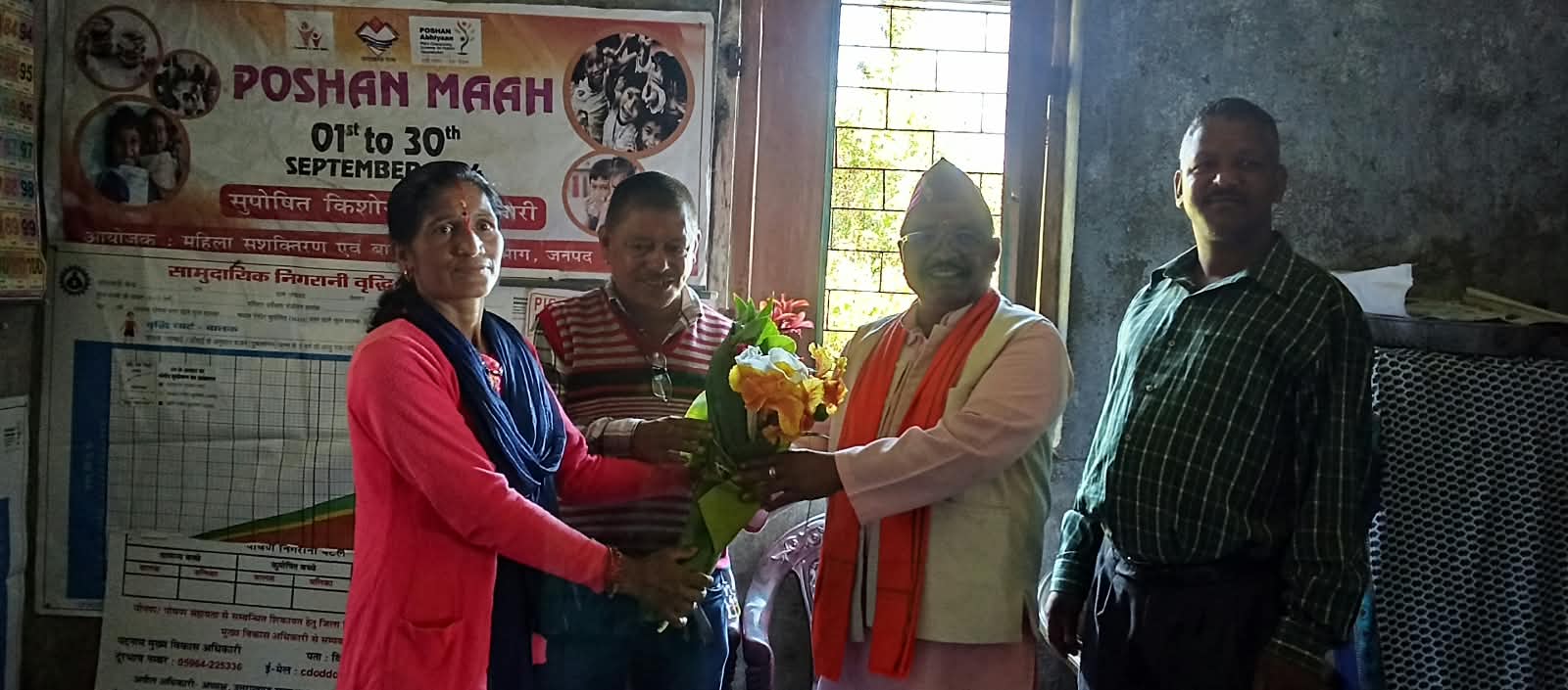 आंगनबाड़ी केंद्र खितोली में आंगन मिलन सेवा कार्यक्रम का आयोजन, सेवा संकल्प अभियान के तहत हुआ संवाद।