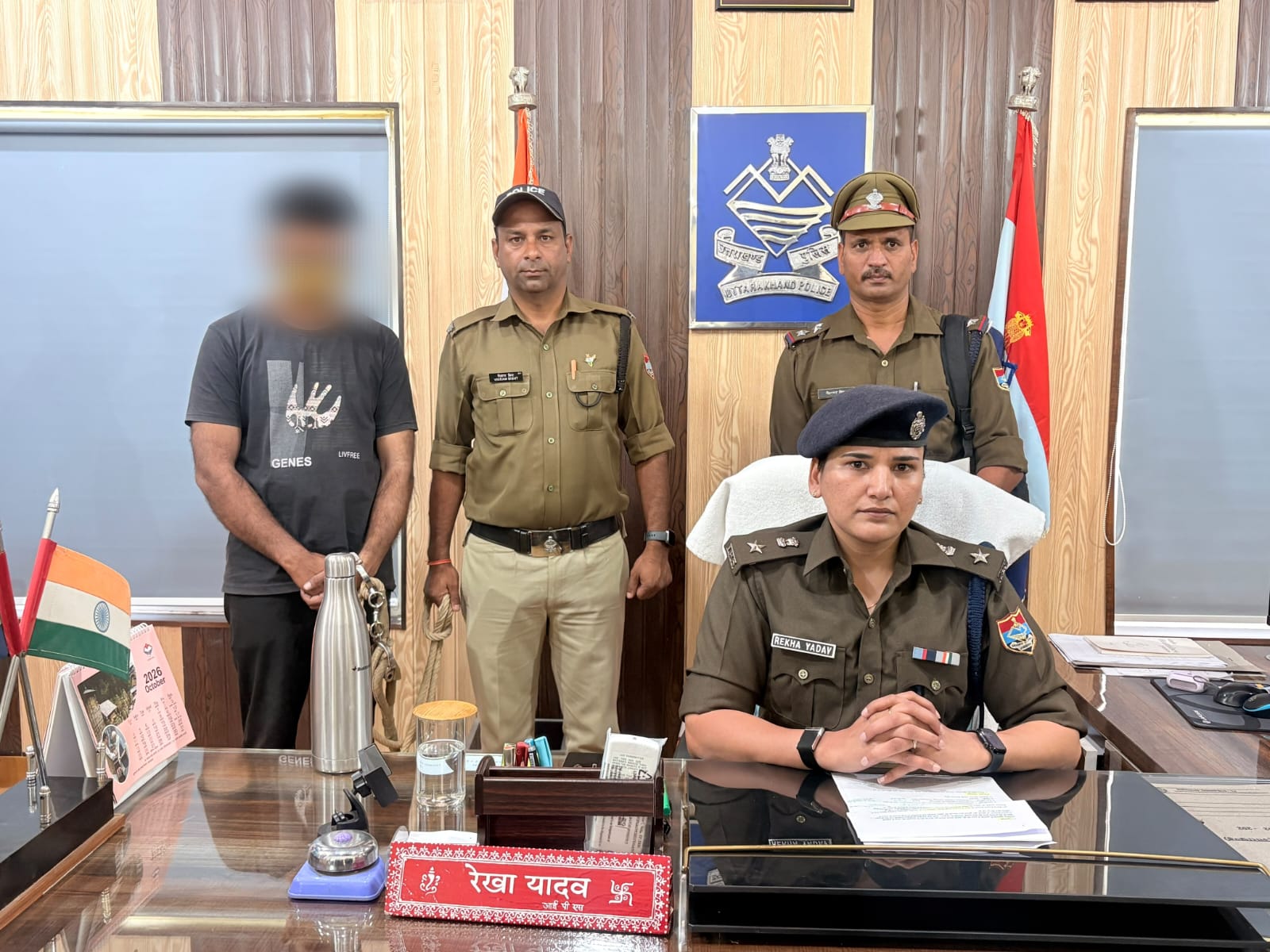 बनबसा में 2,770 नशीले कैप्सूल और टैबलेट बरामद, बरेली का युवक गिरफ्तार।
